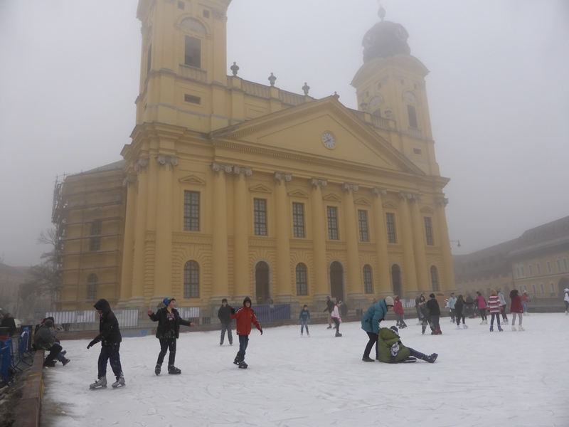 Korcsolyázás – Nagytemlom előtt – 2014.01.08