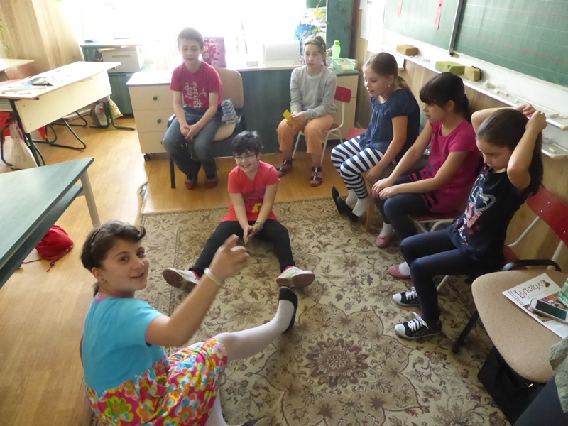 Az Immánuel Otthonban tanuló gyerekek látogatása iskolánkban – 2014.06.04