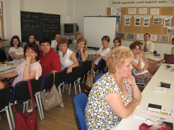 Tantestületi tanévzáró értekezlet 2008. június 18-án
