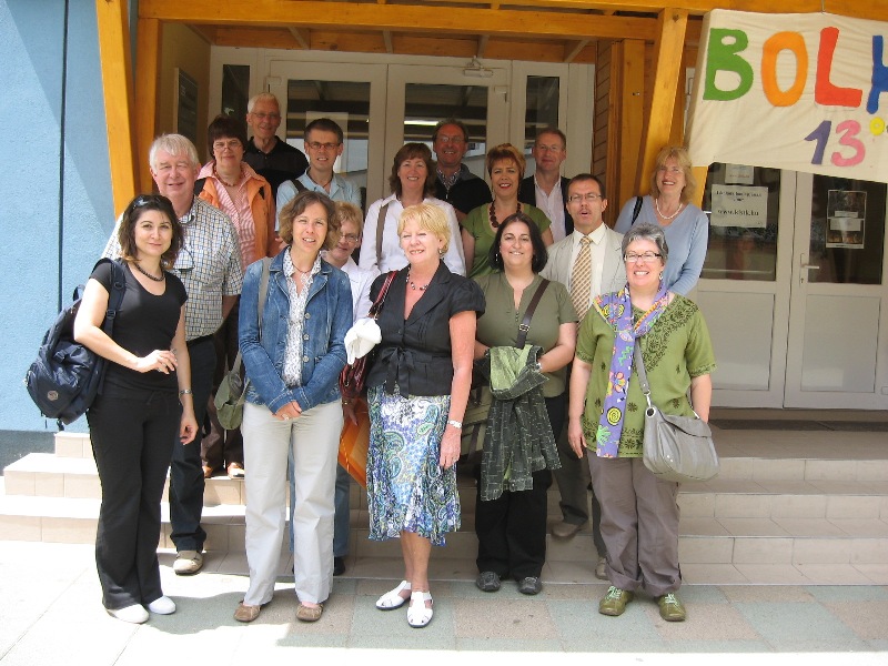 Nemzetközi konferencia vendégei iskolánkban – 2009.06.04