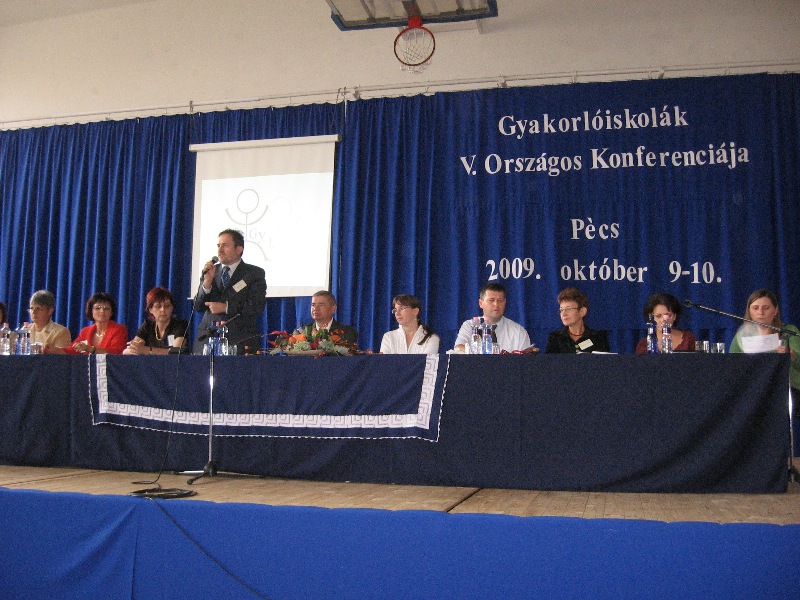 Gyakorlóiskolák V. Országos Módszertani Konferenciája – 2009.10.08-10