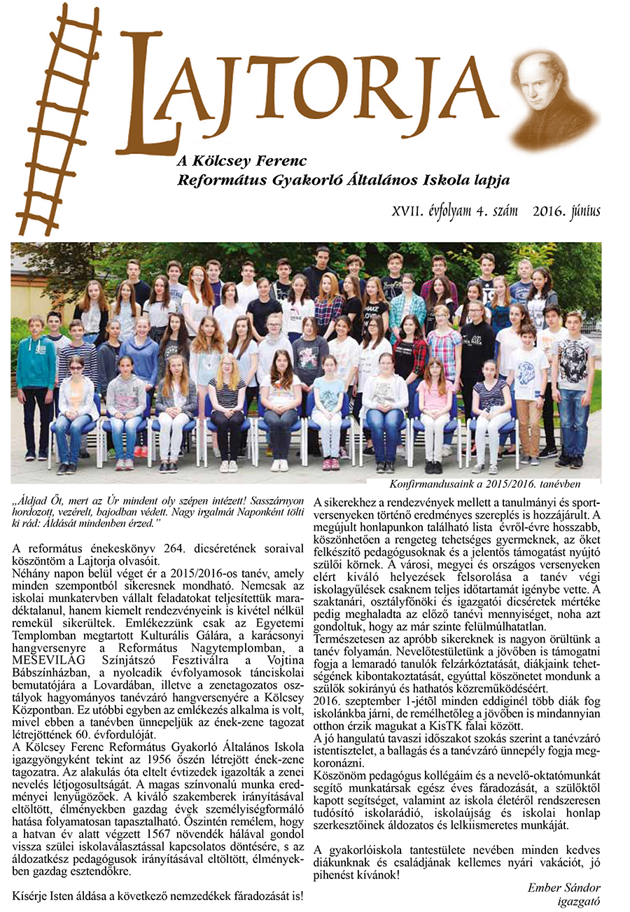 XVII. évf. 4. szám 2016. június