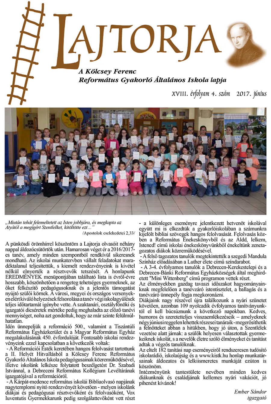 XVIII. évf. 4. szám 2017. június