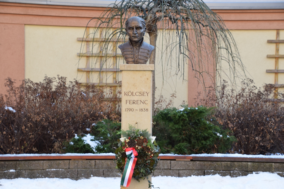 Kölcsey Napok – Kölcsey-szobor koszorúzás – 2017.01.19