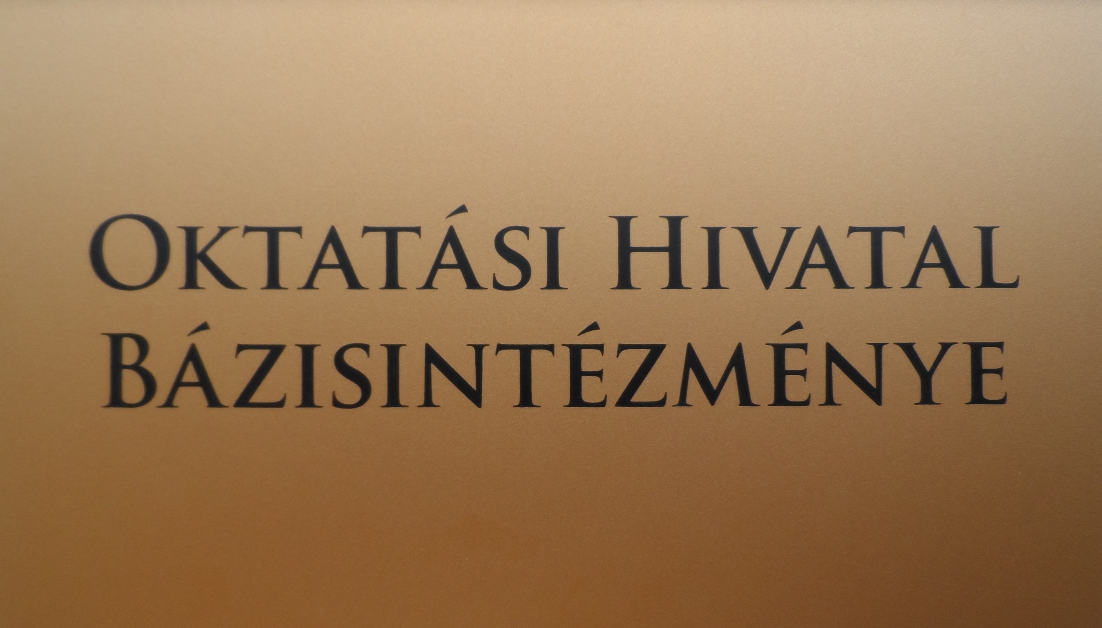 Az OH bázisintézménye lettünk
