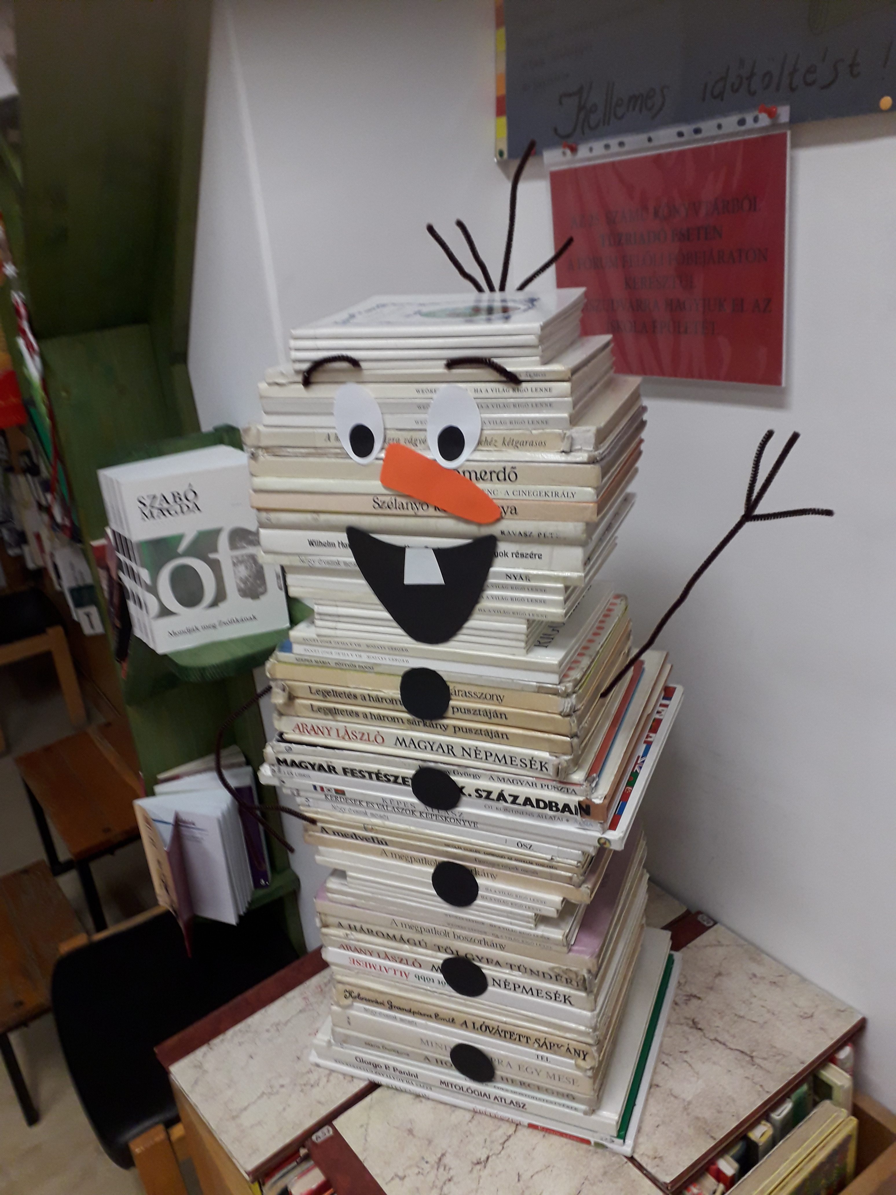Olaf a könyvtárban
