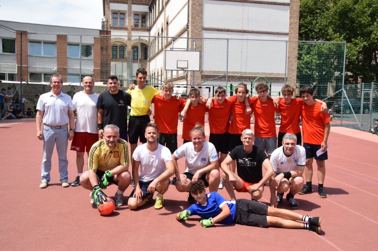Tanár-diák focimeccs – 2024.06.20