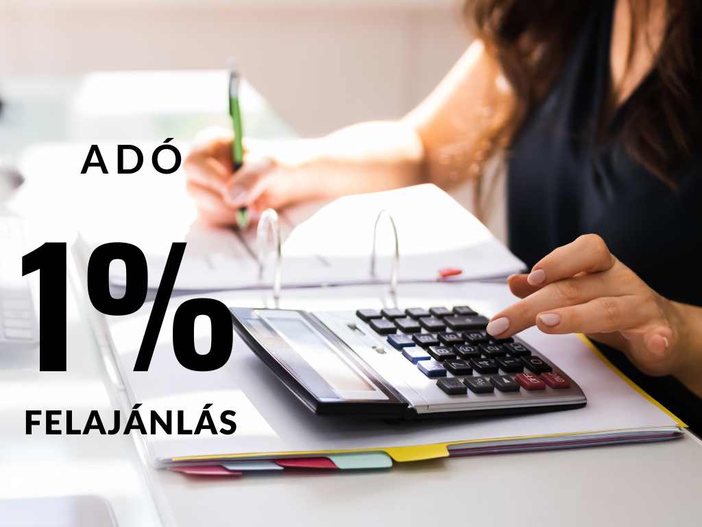 SZJA 1%-ának felajánlása