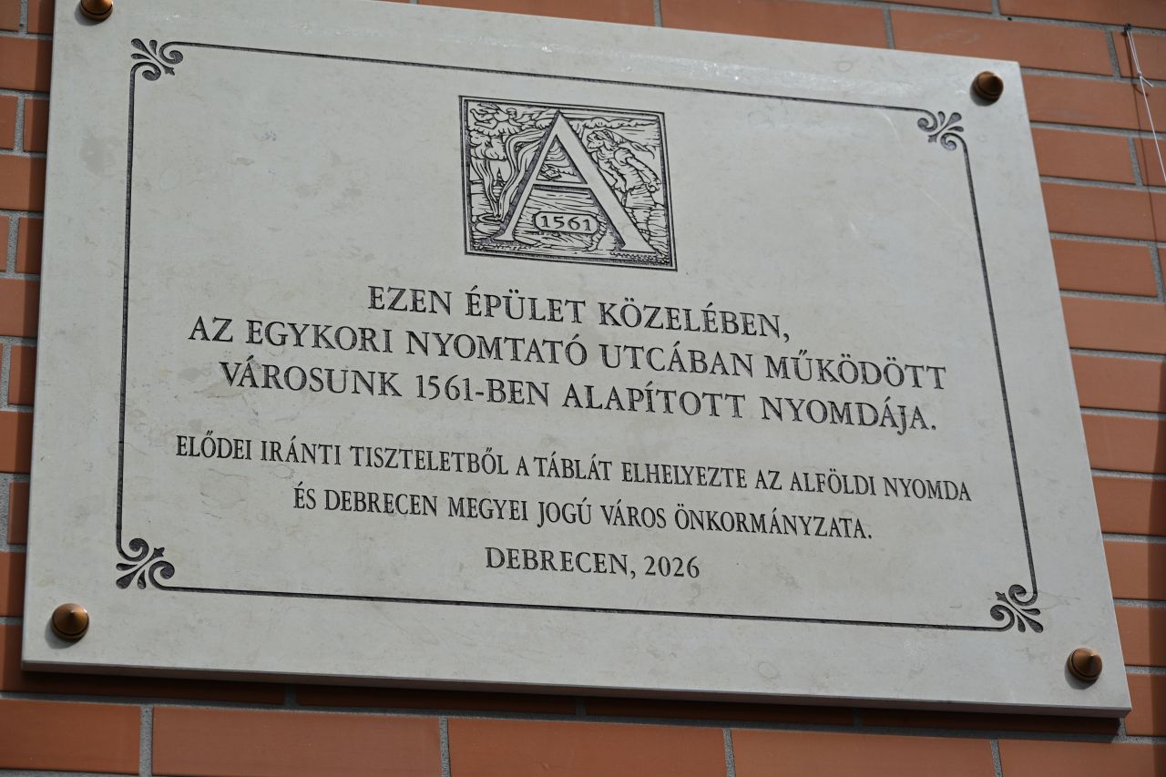 Emléktábla avatás – 2026.09.23